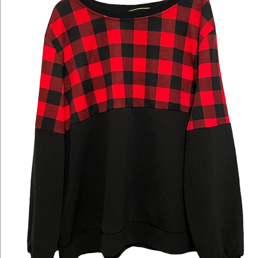 Buffalo Plaid Sweater